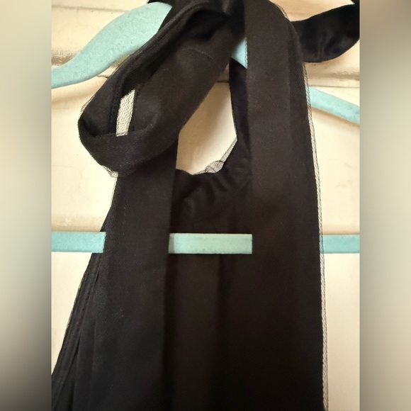 AKIRA Black Halter Ballerina Backless Tulle Dress - Picture 6 of 11